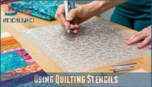 using quilting stencils