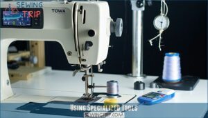 using specialized tools