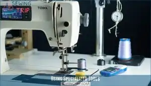 using specialized tools