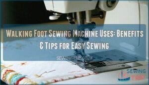 Walking Foot Sewing Machine Uses: Benefits & Tips for Easy Sewing 4 walking foot sewing machine uses