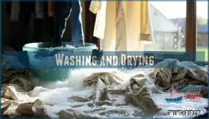 washing and drying