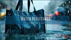 water resistance