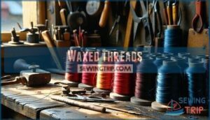 waxed threads