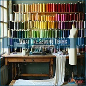 what are sewing terms