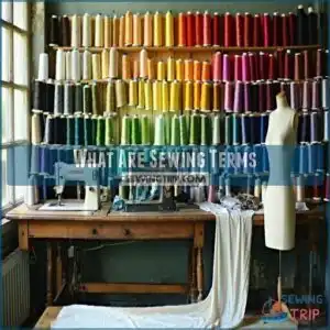 what are sewing terms