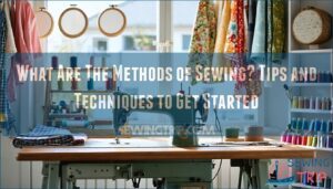 what are the methods of sewing