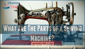 what are the parts of a sewing machine