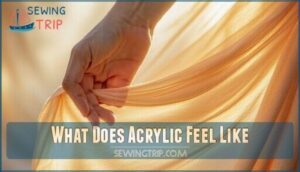 what does acrylic feel like