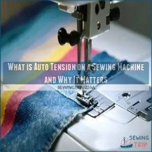 what is auto tension on a sewing machine