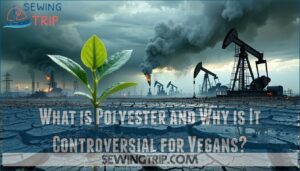 what is polyester and why is it controversial for vegans