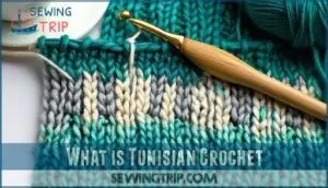 what is tunisian crochet