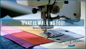 what is walking foot what is walking foot