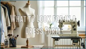 what to look for in a dress form