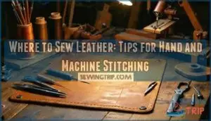 where to sewing leather