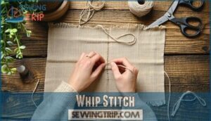 whip stitch