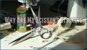 why are my scissors sticking together why are my scissors sticking together