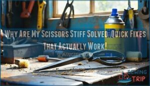 why are my scissors stiff solved