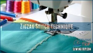 zigzag stitch technique