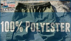 100% polyester