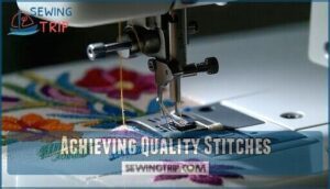 achieving quality stitches