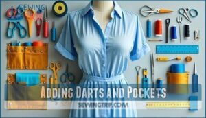 adding darts and pockets