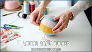 adding final touches