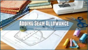 adding seam allowance adding seam allowance