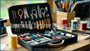 additional tips for sewing tools