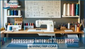 addressing interior messiness