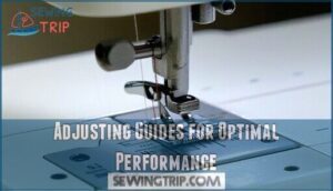 adjusting guides for optimal performance