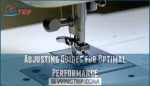 adjusting guides for optimal performance