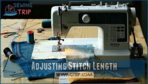 adjusting stitch length