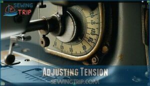 adjusting tension