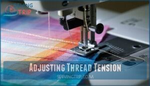 adjusting thread tension