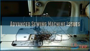 advanced sewing machine issues