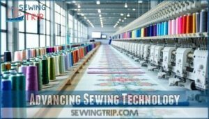 advancing sewing technology