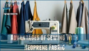 advantages of sewing with neoprene fabric
