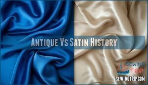 antique vs satin history