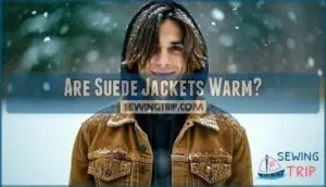 are suede jackets warm