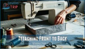 attaching front to back