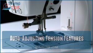 auto-adjusting tension features