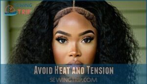 avoid heat and tension