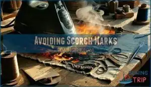 avoiding scorch marks