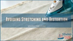 avoiding stretching and distortion