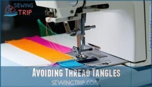 avoiding thread tangles