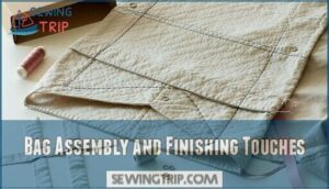 bag assembly and finishing touches