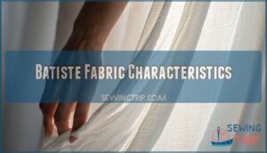 batiste fabric characteristics