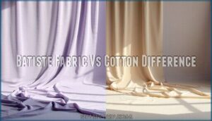 batiste fabric vs cotton difference