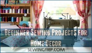 beginner sewing projects for home decor