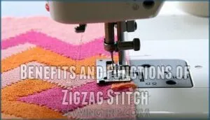 benefits and functions of zigzag stitch